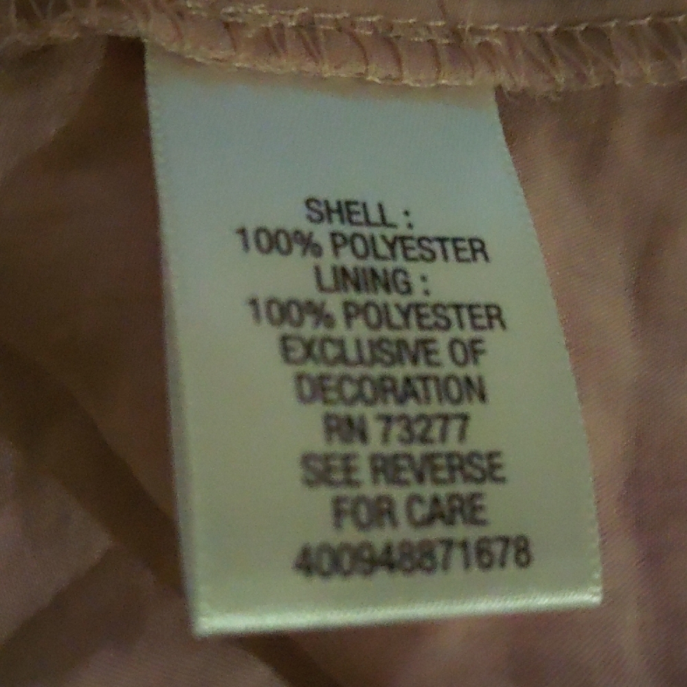 Elle Light Pink Ruffle Utility Jacket - Picture 4 of 4